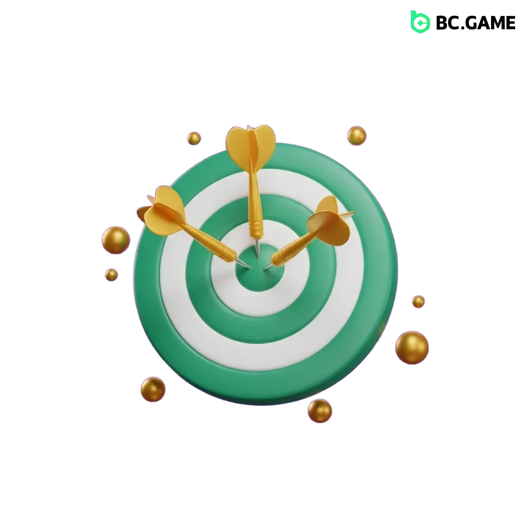 Quest dashboard with daily and weekly missions for slots and BC Originals, rewarding BCD, free spins, bonus boosts.