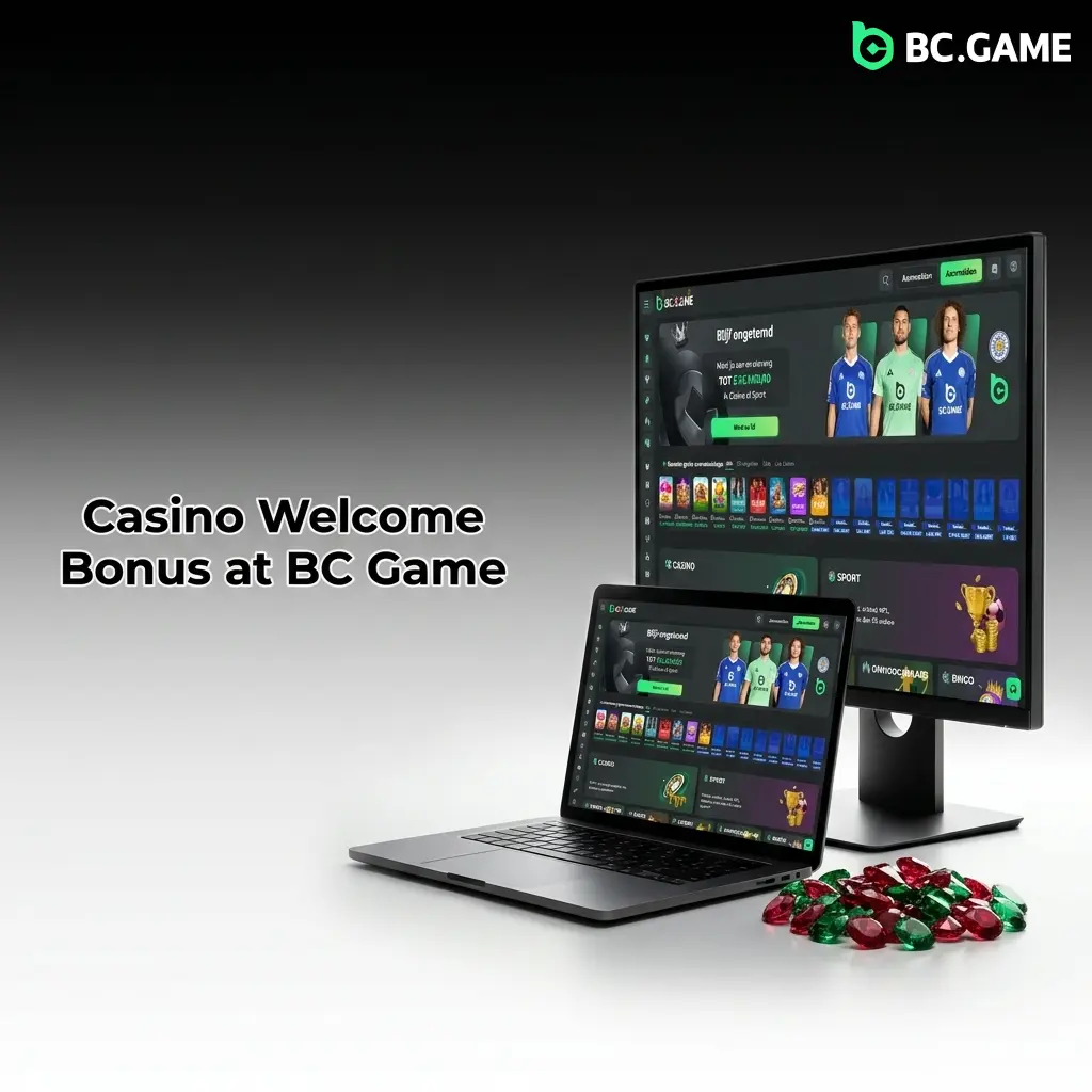 BC Game Casino welcome bonus offering up to 360% deposit rakeback for new players in Canada
